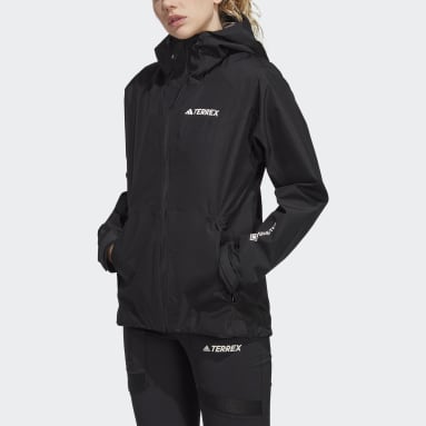 Kvinder TERREX Sort Terrex Xperior GORE-TEX Paclite regnjakke