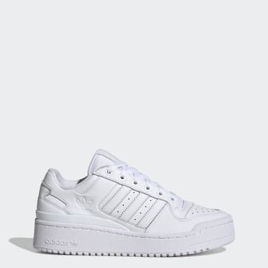 adidas cut-out chunky-sole sandals - White