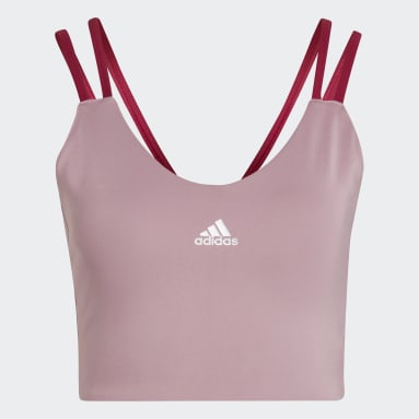 Top Deportivo adidas x Zoe Saldana Violeta Mujer Training