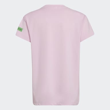 Girls Sportswear Pink adidas x Marimekko AEROREADY Training Floral-Print Tee