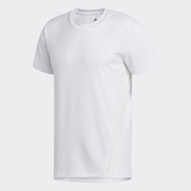 Polo AEROREADY 3 Tiras Blanco Hombre Training