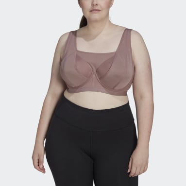 TLRD Impact Luxe Training High-Support Bra (Plus Size) Fioletowy