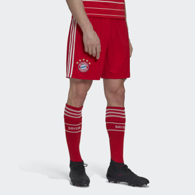 Άνδρες Ποδόσφαιρο Κόκκινο FC Bayern 22/23 Home Shorts
