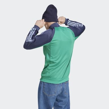 Men Sportswear Green Tiro Jacket