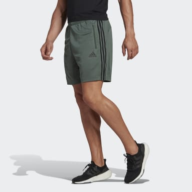 Adidas Men's Designed 2 Move Aeroready Pants Crew Navy/Acid Yellow