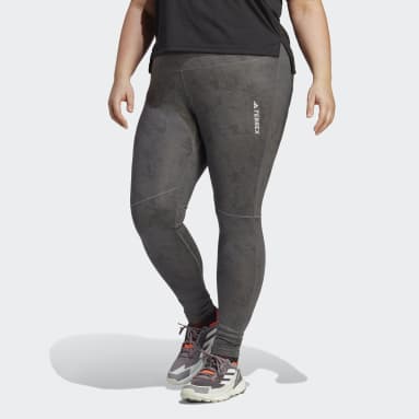 Leggings Terrex Multi Allover Print (Curvy) Grigio Donna TERREX