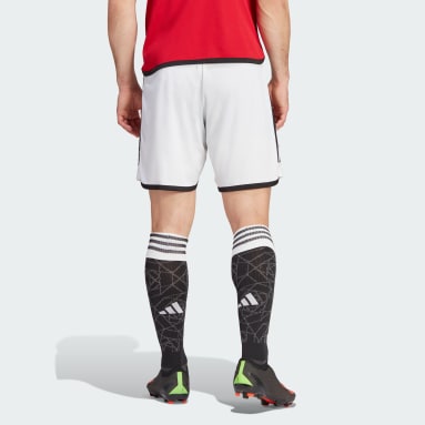 ผู้ชาย ฟุตบอล สีขาว กางเกงฟุตบอลชุดเหย้า Manchester United 23/24