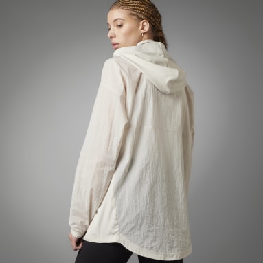 Lift Your Mind Vindjakke Beige