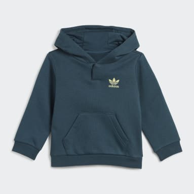 Ensemble Adicolor Hoodie Turquoise Bambins & Bebes 0-4 Years Originals
