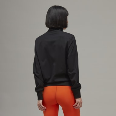 Women Lifestyle Black Classic Refined Wool Track Top