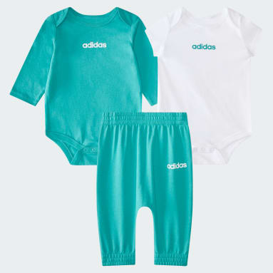 3-Piece Linear Logo Bodyshirt & Pant Set