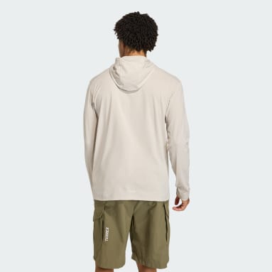 Haut à capuche manches longues Climacool Terrex Multi