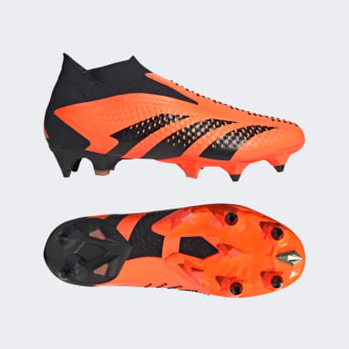 Scarpe da calcio Predator Accuracy+ Soft Ground Arancione Calcio
