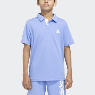 Girls Training Blue B LOGO POLO