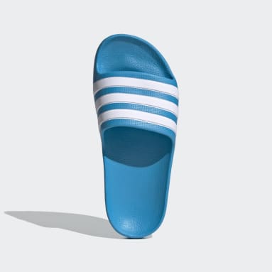 Děti Sportswear modrá Pantofle adilette Aqua