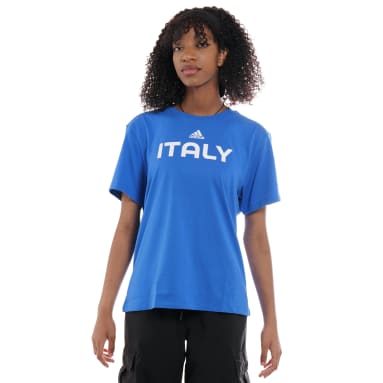 Women Football Blue Women's World Cup 2023 Italy Tee