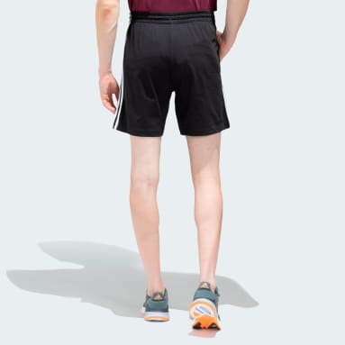 Men Training Black 3-STRIPES SJ SHORTS