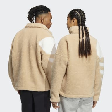 Lifestyle Beige 쉐르파 트랙 재킷