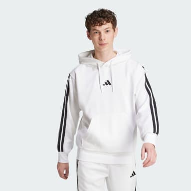 Essentials 3-Stripes Fleece Hoodie