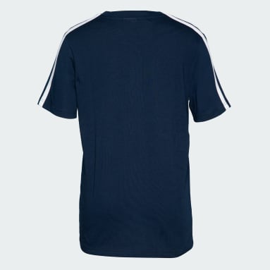 3 Stripes Cotton Tee