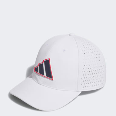 adidas ホワイトキャップ ロゴ刺繍 (2) Adidas men's SuperLite Cap Aeroready White reflective 092217