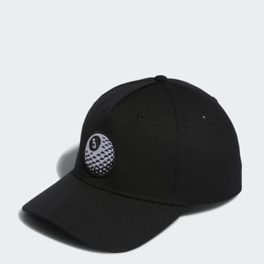 남성 Golf Black 볼러 골프 캡