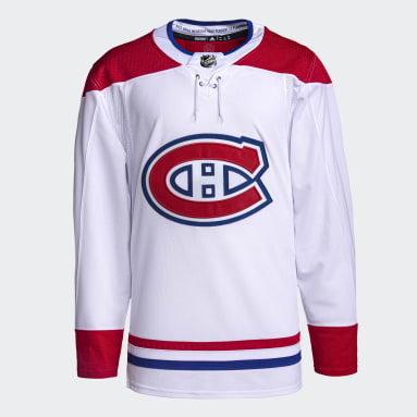Maillot Canadiens Extérieur Authentique Pro blanc Hommes Hockey