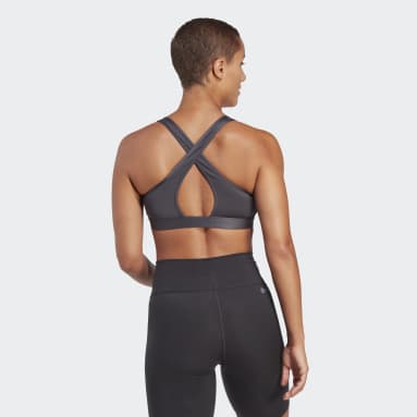 Top Deportivo de Entrenamiento PowerReact Soporte Medio Plomo Mujer Training