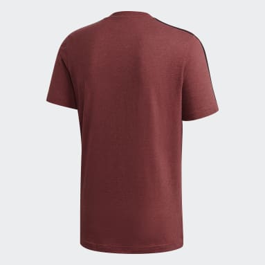 Remera Essentials 3 Tiras Rojo Hombre Sportswear