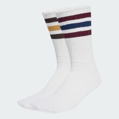Ribbed Crew Socks