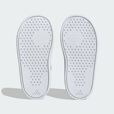 Tenis Breaknet Lifestyle adidas Court Tira Regulable de Cierre por Contacto Doble Blanco Niño Sportswear