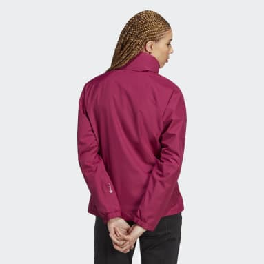 Giacca BSC 3-Stripes RAIN.RDY Bordeaux Donna Sportswear