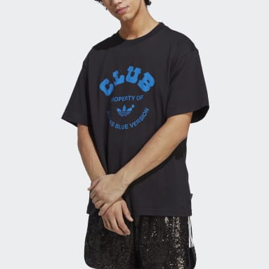 Mænd Originals Sort Blue Version Club T-shirt