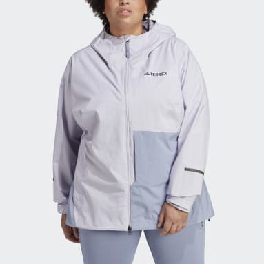 Frauen TERREX TERREX Multi RAIN.RDY 2.5-Layer Regenjacke – Große Größen Lila