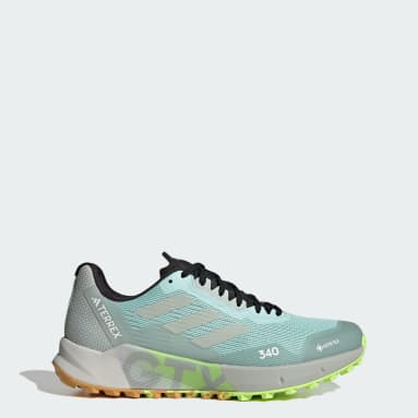 Men TERREX Turquoise Terrex Agravic Flow GORE-TEX Trail Running Shoes 2.0