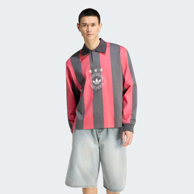 เสื้อโปโลแขนยาวพิมพ์ลาย ORIGINALS