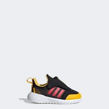 เด็ก Sportswear สีดำ รองเท้า adidas FortaRun x Disney Mickey Mouse สำหรับเด็ก