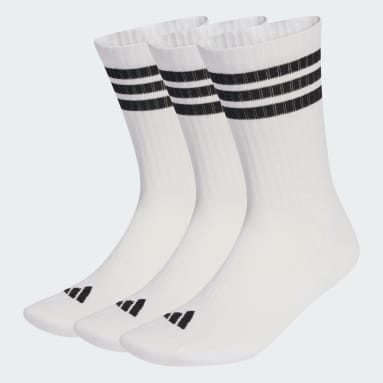 3-STRIPES CUSHIONED SPORTSWEAR CREW SOCKS 3 PAIR PACK