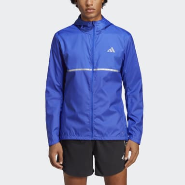 Chamarra Own the Run Azul Hombre Running