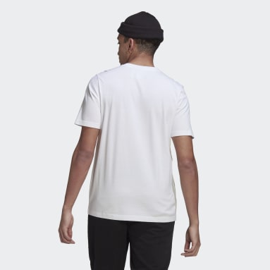 Camiseta Estampada Camo Blanco Hombre Originals