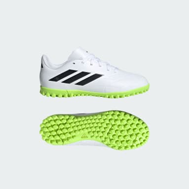 Children Soccer White Copa Pure.4 Turf Soccer Shoes