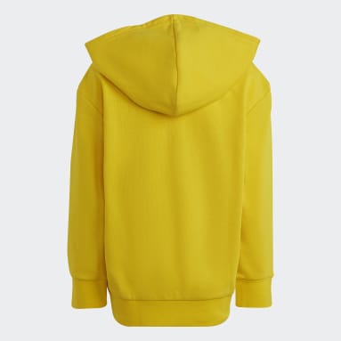 Ciudad Menda regimiento Navidad Yellow Hoodies | adidas UK