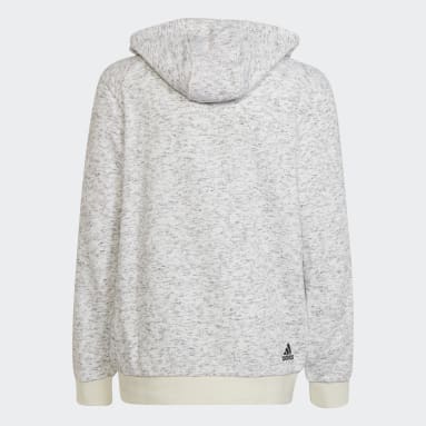 Sweatshirt com Capuz 3-Stripes Future Icons Branco Criança Sportswear