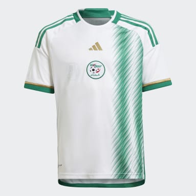 Camiseta primera equipación Argelia 22 Blanco Niño Fútbol