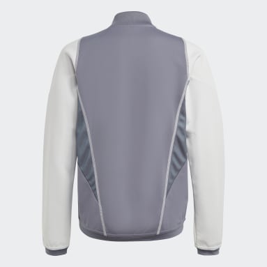 Sudadera entrenamiento Tiro 23 Competition Gris Niño Fútbol
