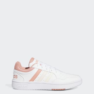 Women's Essentials White Hoops 3.0 Shoes