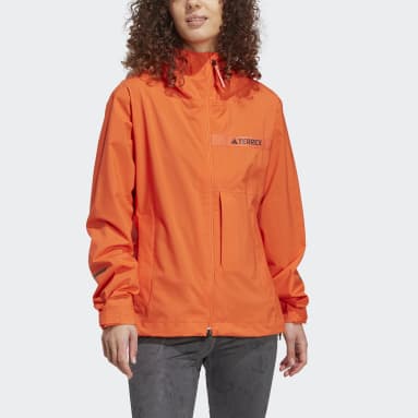 Chaqueta impermeable Terrex Multi RAIN.RDY 2.5-Layer Naranja Mujer TERREX