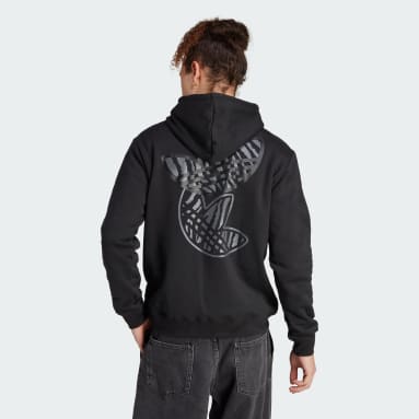 Sudadera con capucha Graphics Animal Negro Hombre Originals