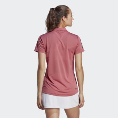 Playera Polo Club para Tenis Rosa Mujer Tennis