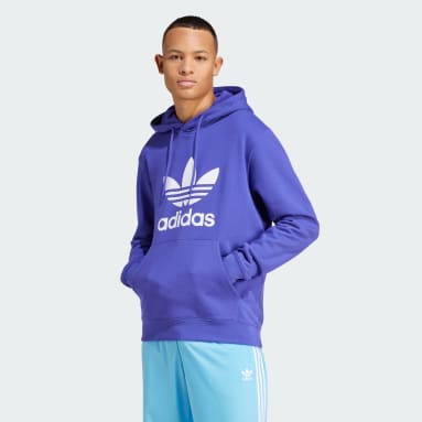 Purple adidas hoodie online